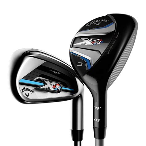 There are 12 clubs in total ranging from driver to putter. . Callaway xr hybrid set